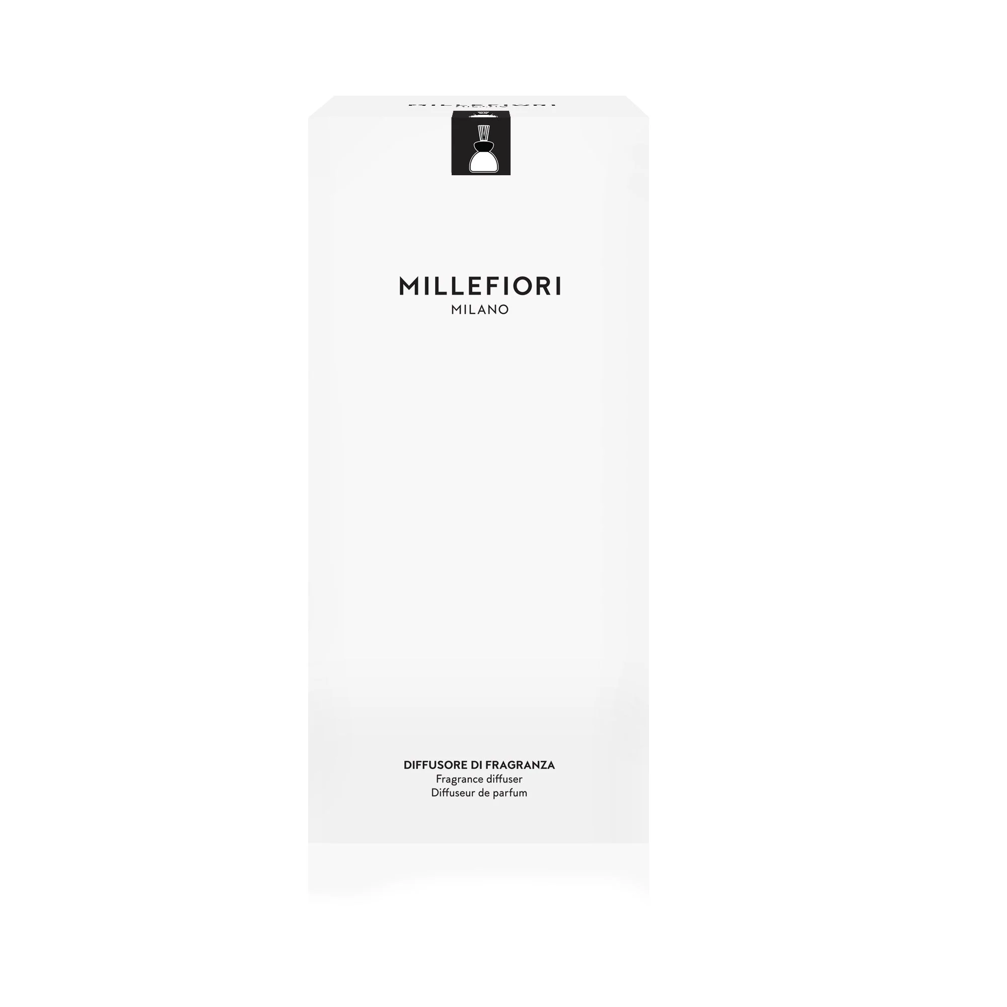 Air Design Diffusore Marble Trasparente Con Tappo Nero - Image 3